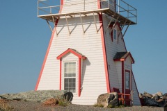 Arisaig Lighthouse, which had a great view across the Northumberl;and Strait of Prince Edward Island.