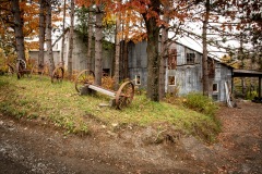 At Au Diable Vert, a campground in Quebec where you could rent a cabin, a campsite or a treehouse.