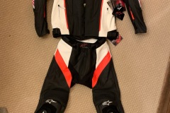 New leathers.