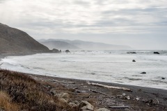 The Lost Coast - no way in, no way out, except on foot.