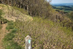 The Appalachian Trail - we crossed it many times.