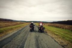 Mr. & Mrs. C on a hilltop.